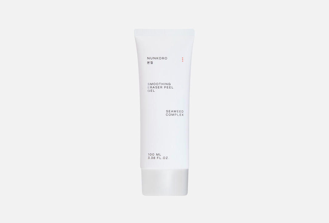 Мягкий отшелушивающий гель-скатка NUNKORO Smoothing eraser peel gel 100 мл