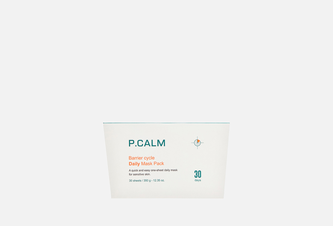 

Набор ежедневных масок для лица P.CALM, Barrier Daily 30 шт