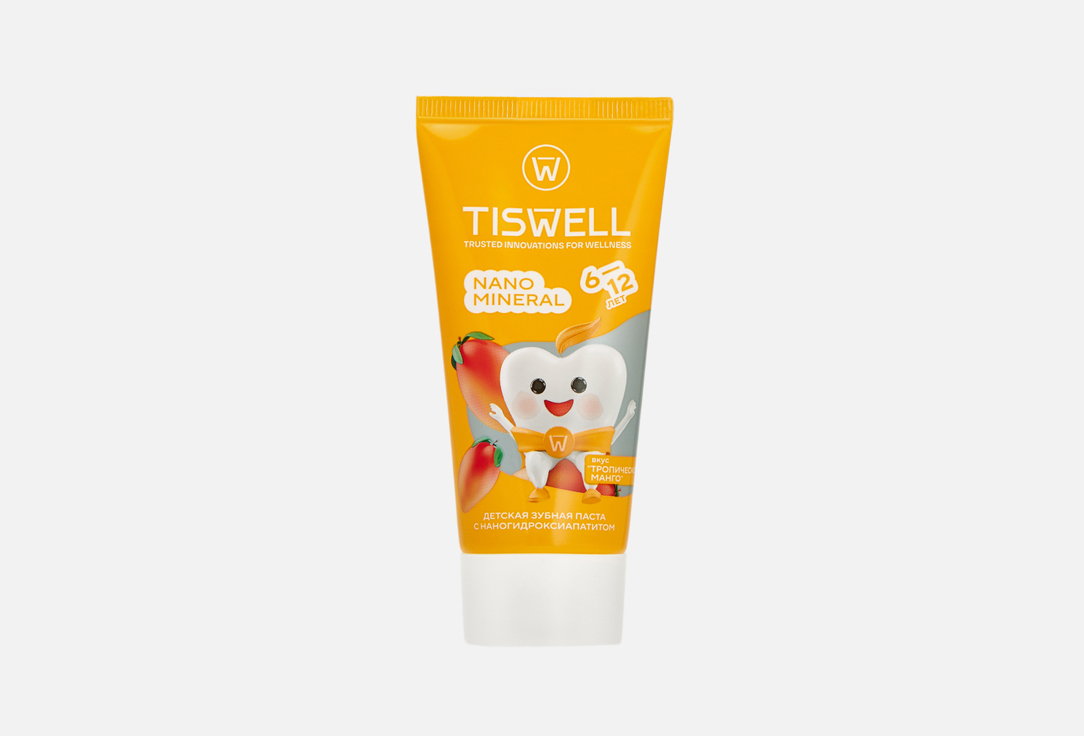 Изображение товара Детская зубная паста 6–12 лет TISWELL Манго
