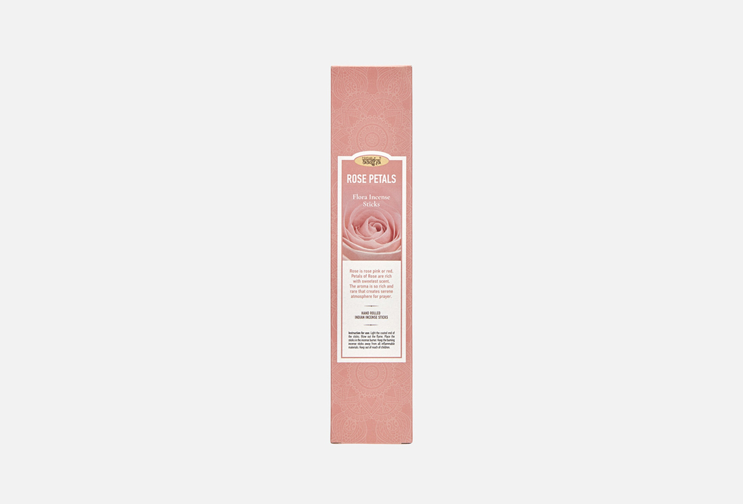 

Благовония AASHA HERBALS, Rose Petals 10 шт