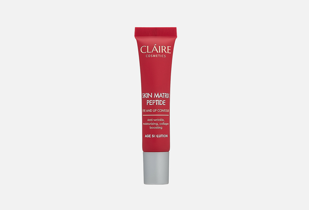 Крем-контур для кожи вокруг глаз и губ CLAIRE COSMETICS SKIN MATRIX PEPTIDE 15 мл
