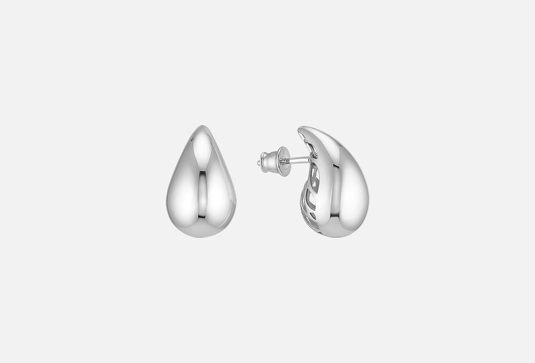 Серьги серебряные CHEEKY ME DROPS 18 mm 2 шт