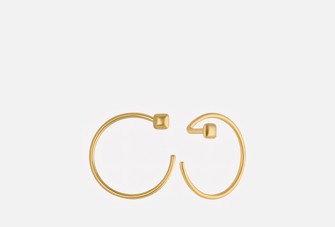 Изображение товара Серебряные серьги Dafna Sweets с позолотой 925 проба для женщин