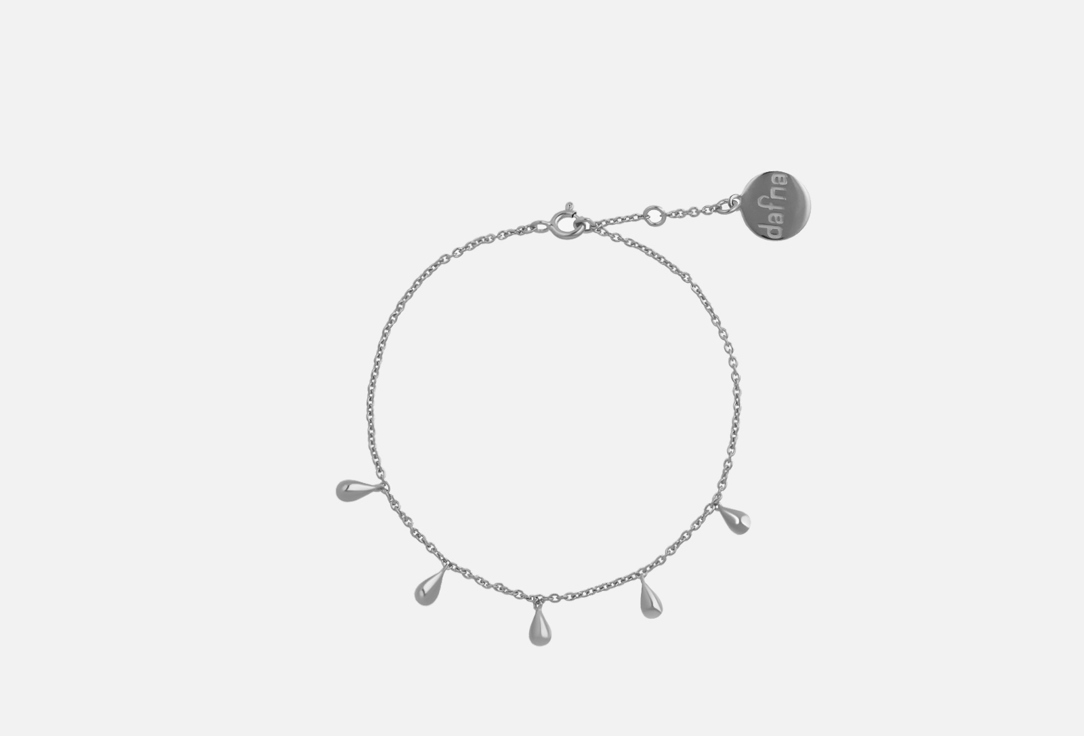 Браслет серебряный DAFNA Silver 5 drops  1 шт