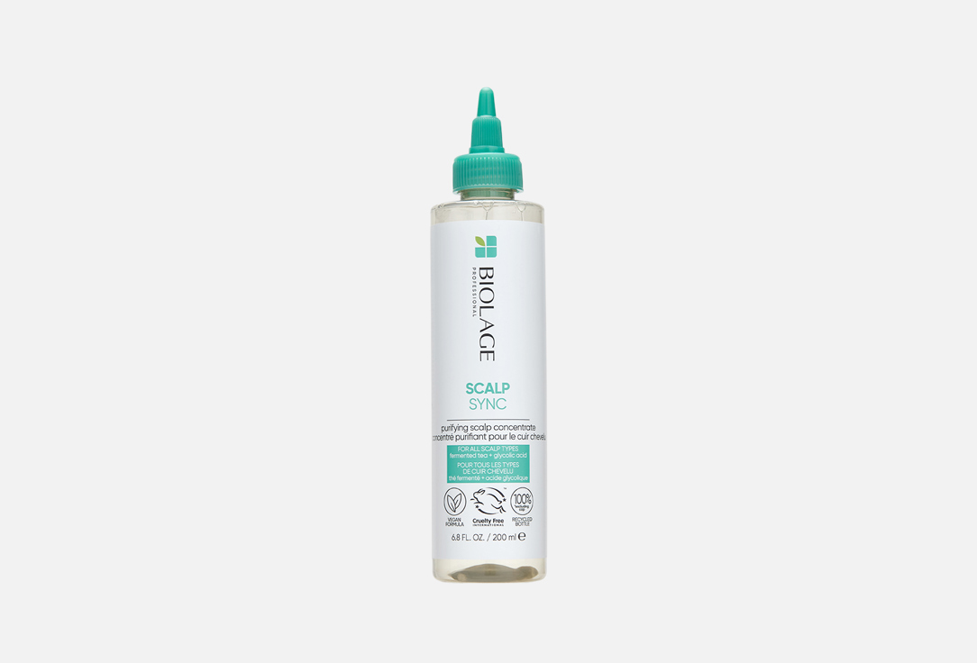 Очищающий шампунь-концентрат для кожи головы BIOLAGE Sync Purifying 200 мл
