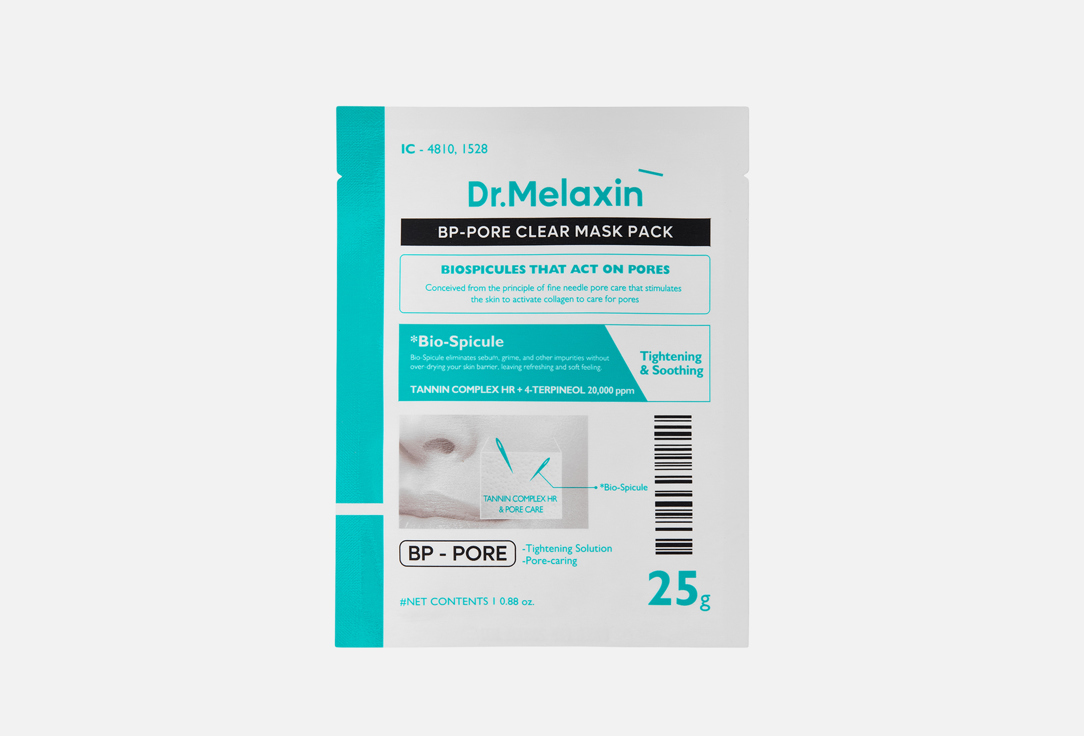 

Маска для лица DR. MELAXIN, BP Pore 1 шт