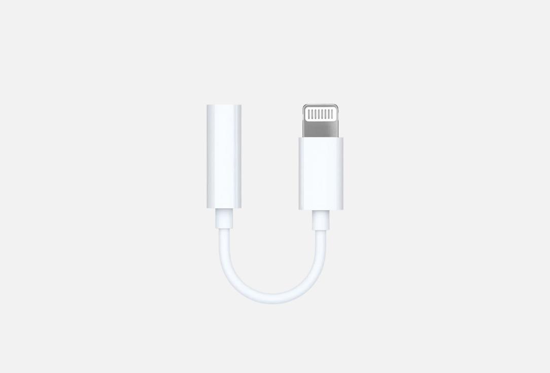 

Переходник APPLE, Белый, Lightning to 3.5 mm Headphone Jack 1 шт