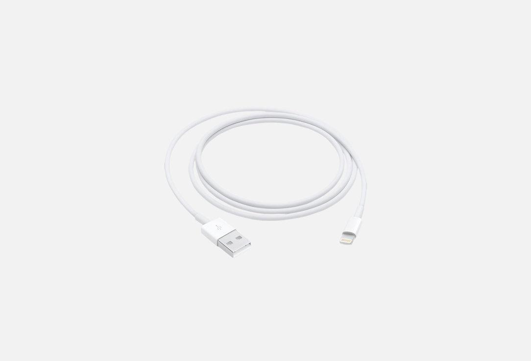 

Кабель APPLE, Белый, Lighting to USB-A Cable 1m 1 шт