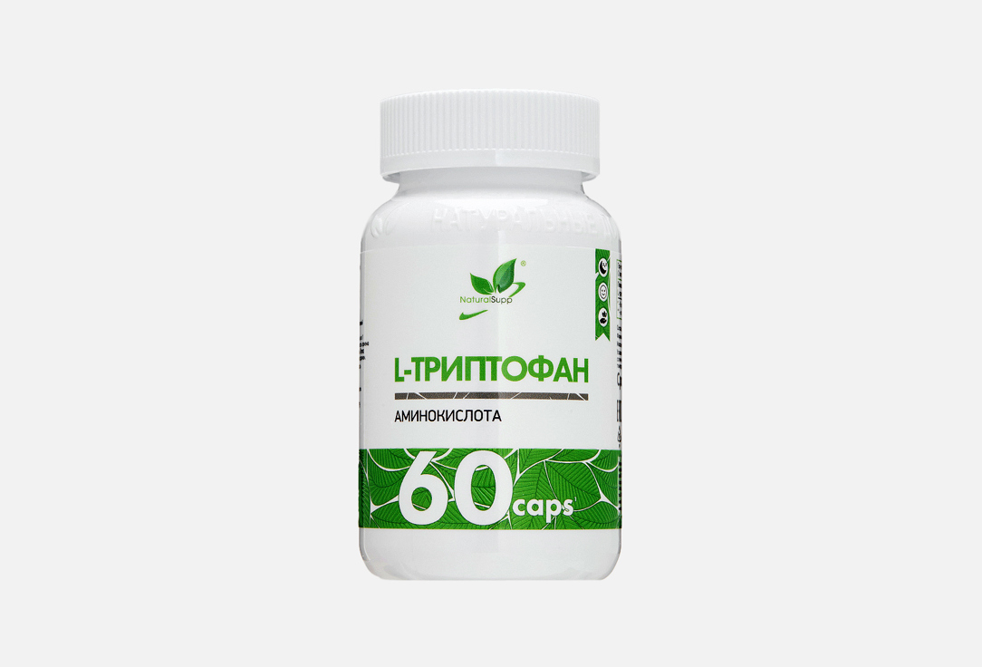 

L-Триптофан NATURALSUPP, 500 мг в капсулах 60 шт