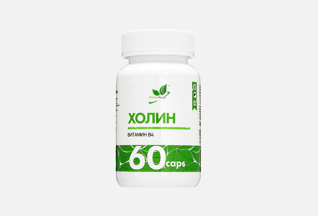 

Холин NATURALSUPP, 480 мг в капсулах 60 шт
