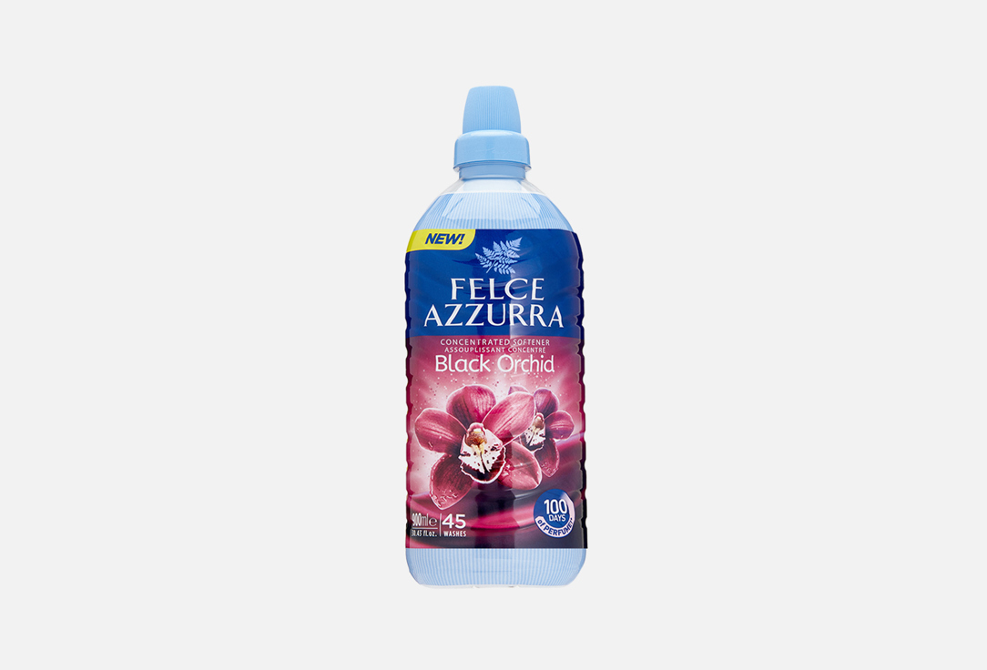 Концентрированный кондиционер для белья FELCE AZZURRA Concentrated softener black orchid 900 мл