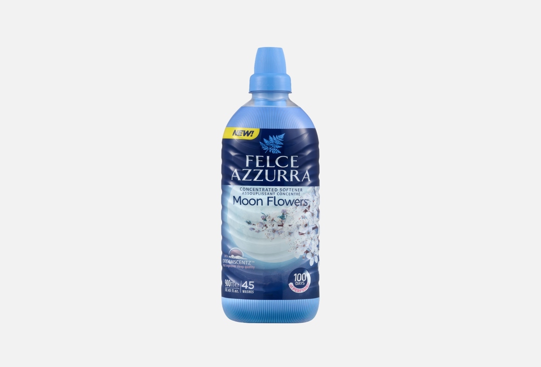 Концентрированный кондиционер для белья FELCE AZZURRA Concentrated softener moon flowers 900 мл