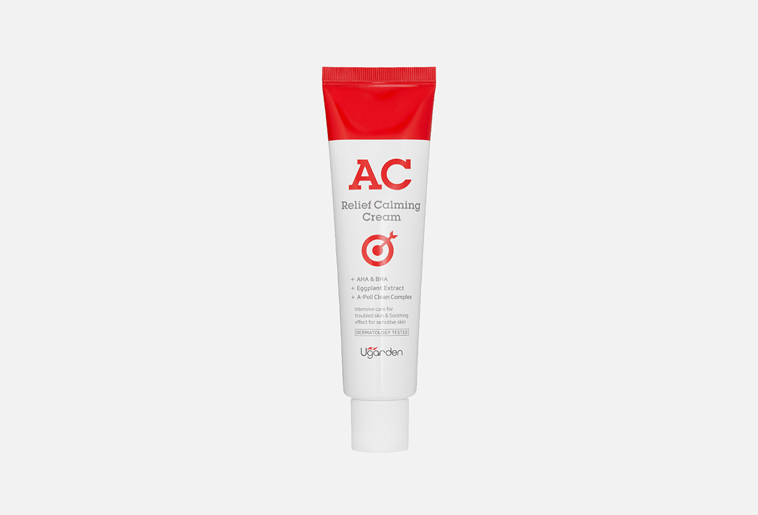 Изображение товара Увлажняющий крем для лица Ugarden AC Relief с AHA BHA и натуральными ингредиентами