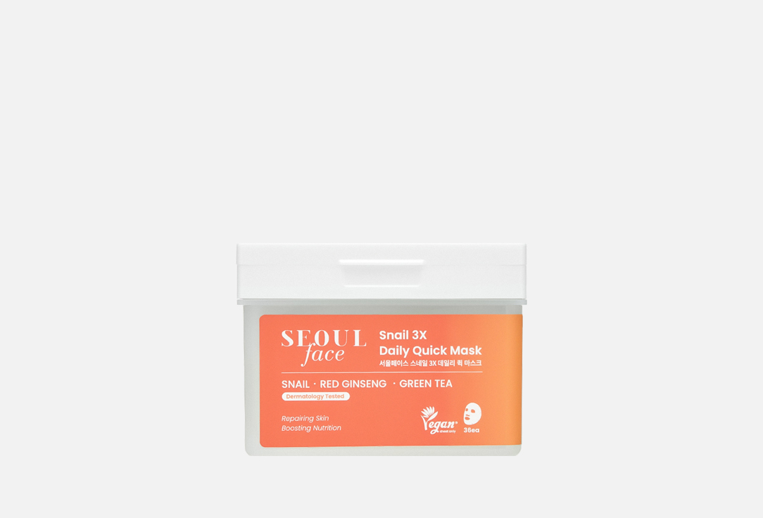 Изображение товара Набор масок для лица DERMAL Seoul Face Snail