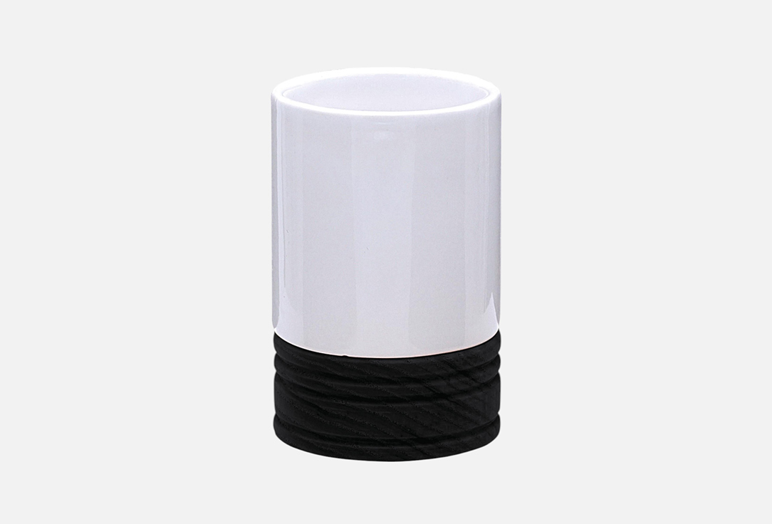 Стаканчик RIDDER Chic, white black 1 шт
