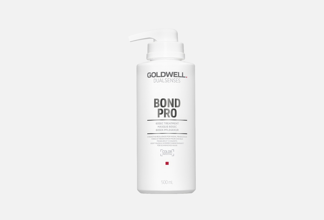 Изображение товара Маска для ломких волос Goldwell Dualsenses Bond Pro 60sec 500 мл профессиональное укрепление