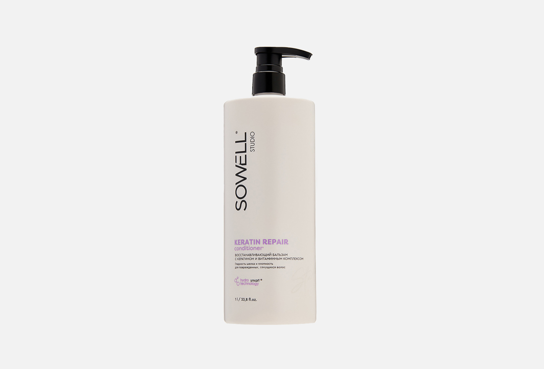 Бальзам для волос SOWELL STUDIO KERATIN REPAIR 1000 мл
