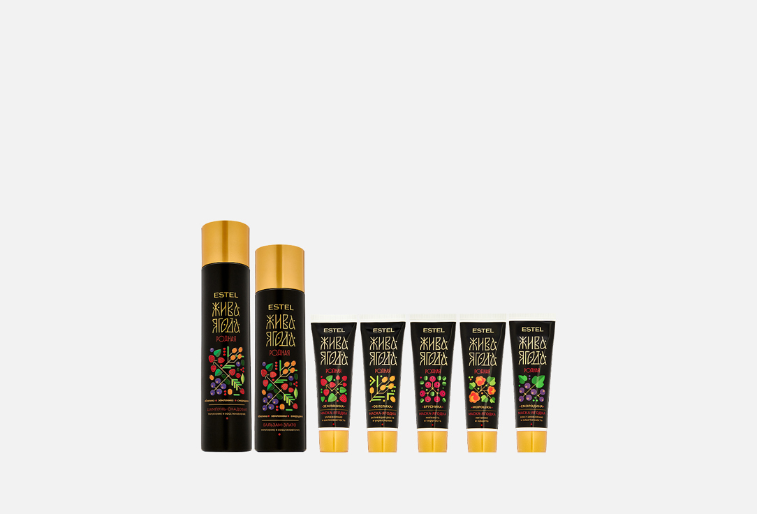 

Набор средств для волос ESTEL, Жива Ягода Родная 7 шт