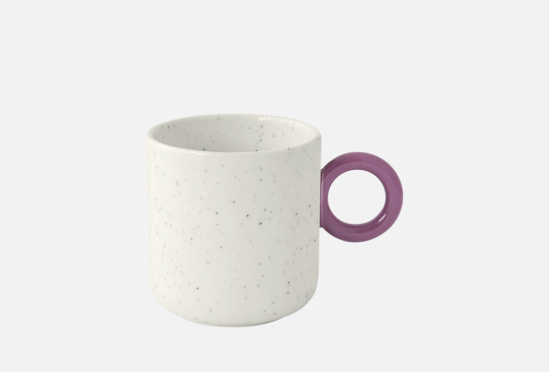 

Кружка EASY LIFE, Мультиколор, Creative, бело-фиолетовая 1 шт