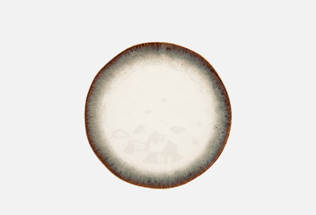 Изображение товара Тарелка обеденная Easy Life Nuances, коричневая, 26 см