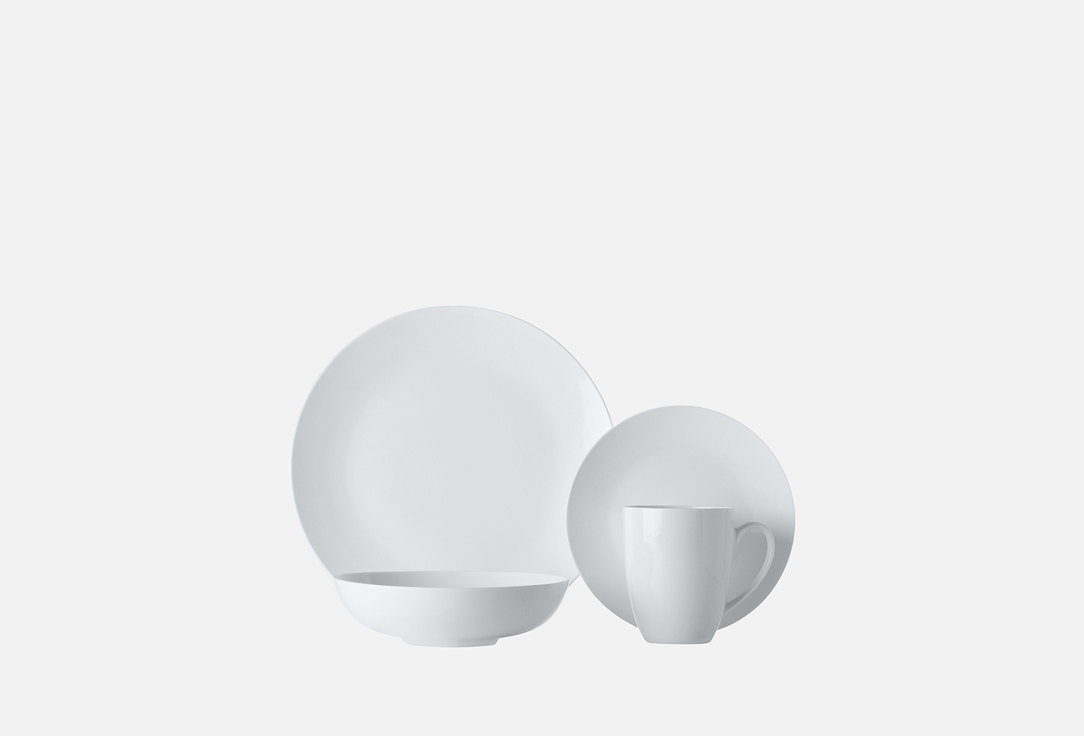 

Обеденный набор MAXWELL&WILLIAMS, Белый, Белая коллекция, 4 персоны, 16 предметов 16 шт