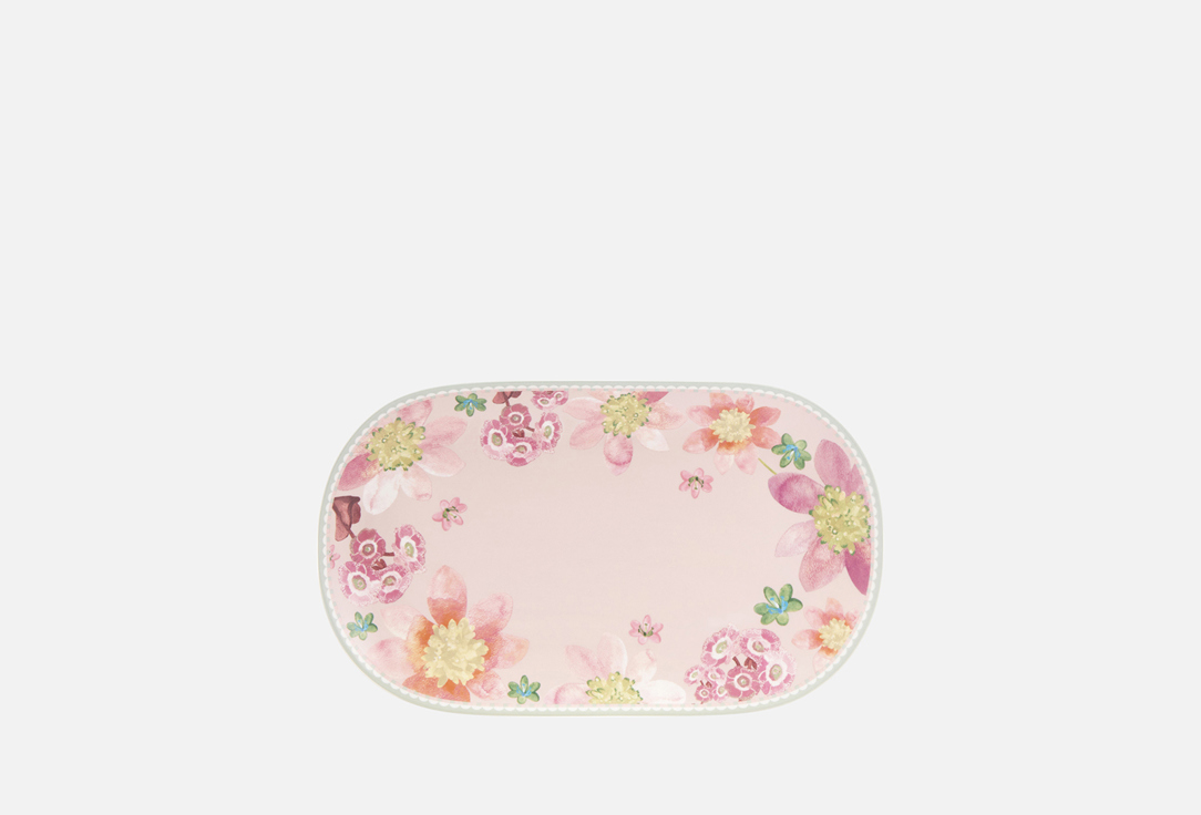 Изображение товара Блюдо овальное Maxwell&Williams Primula, розовое, 37х23 см