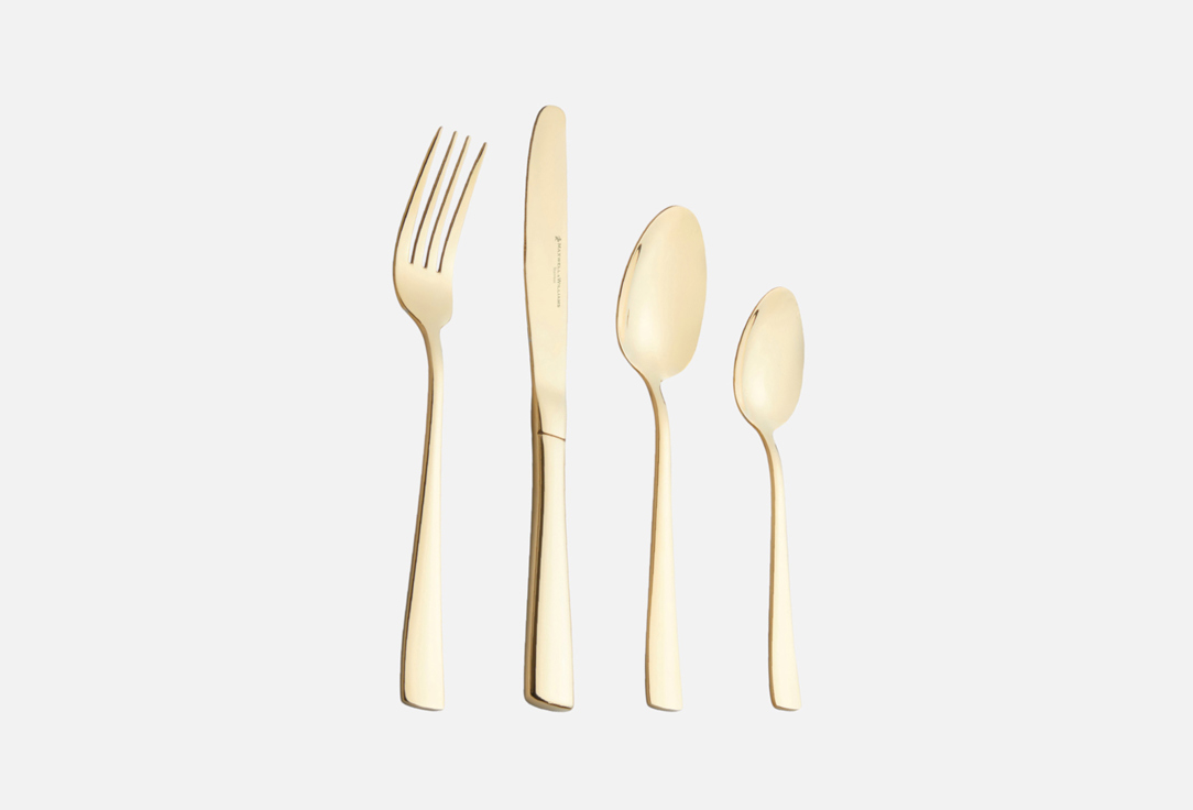 

Набор столовых приборов MAXWELL&WILLIAMS, Золотой, Arden, цвет шампанского, 4 персоны, 16 предметов 16 шт