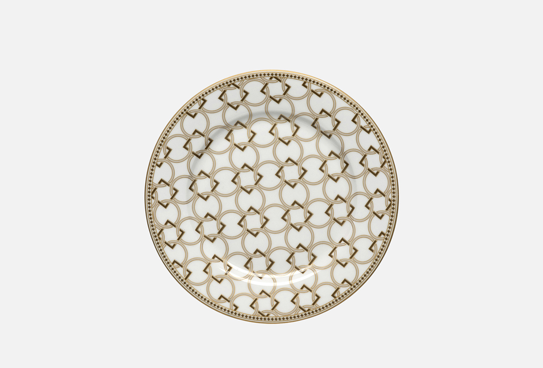 

Тарелка закусочная POZZI MILANO 1876, Принт, Deco, 19,5 см, белая 19.5 см