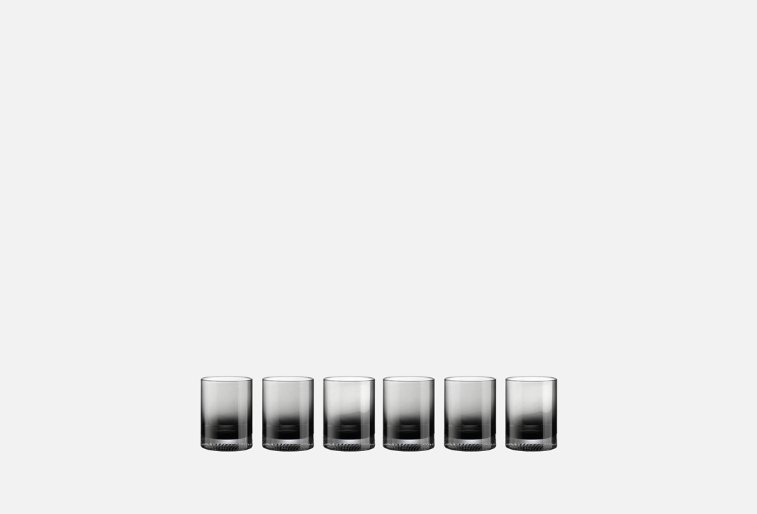Изображение товара Набор стаканов для виски Pozzi Milano 1876 Fun Classy дымчатый