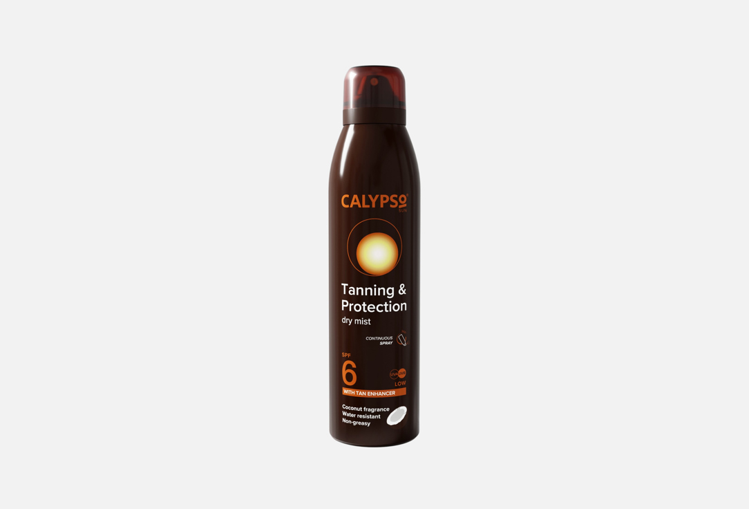Солнцезащитный мист для усиления загара SPF 6 CALYPSO Tanning & Protection  175 мл