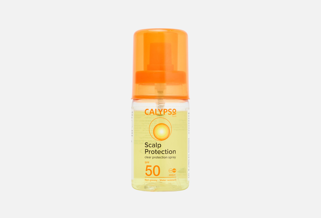 Изображение товара Солнцезащитный спрей для кожи головы и волос SPF 50 Calypso Scalp Protection clear protection