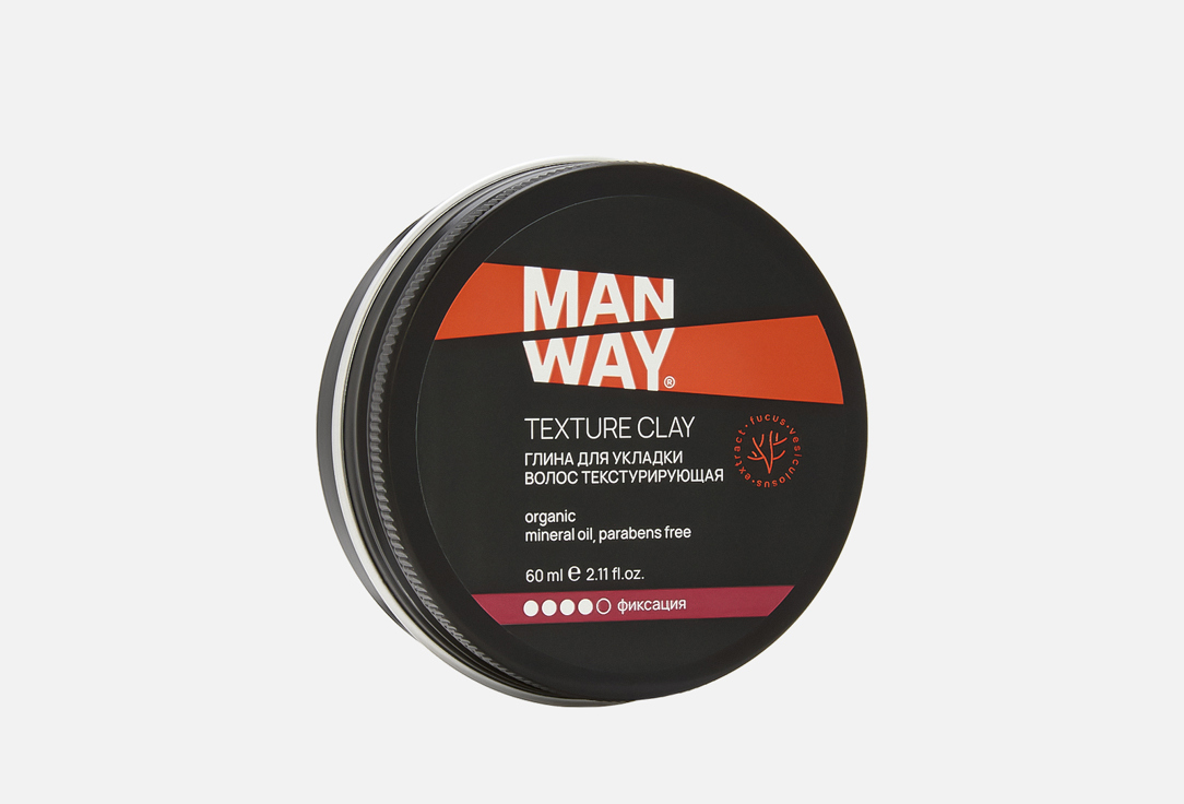 Изображение товара Глина для укладки волос MAN WAY TEXTURE сильная фиксация матовый эффект 60 мл