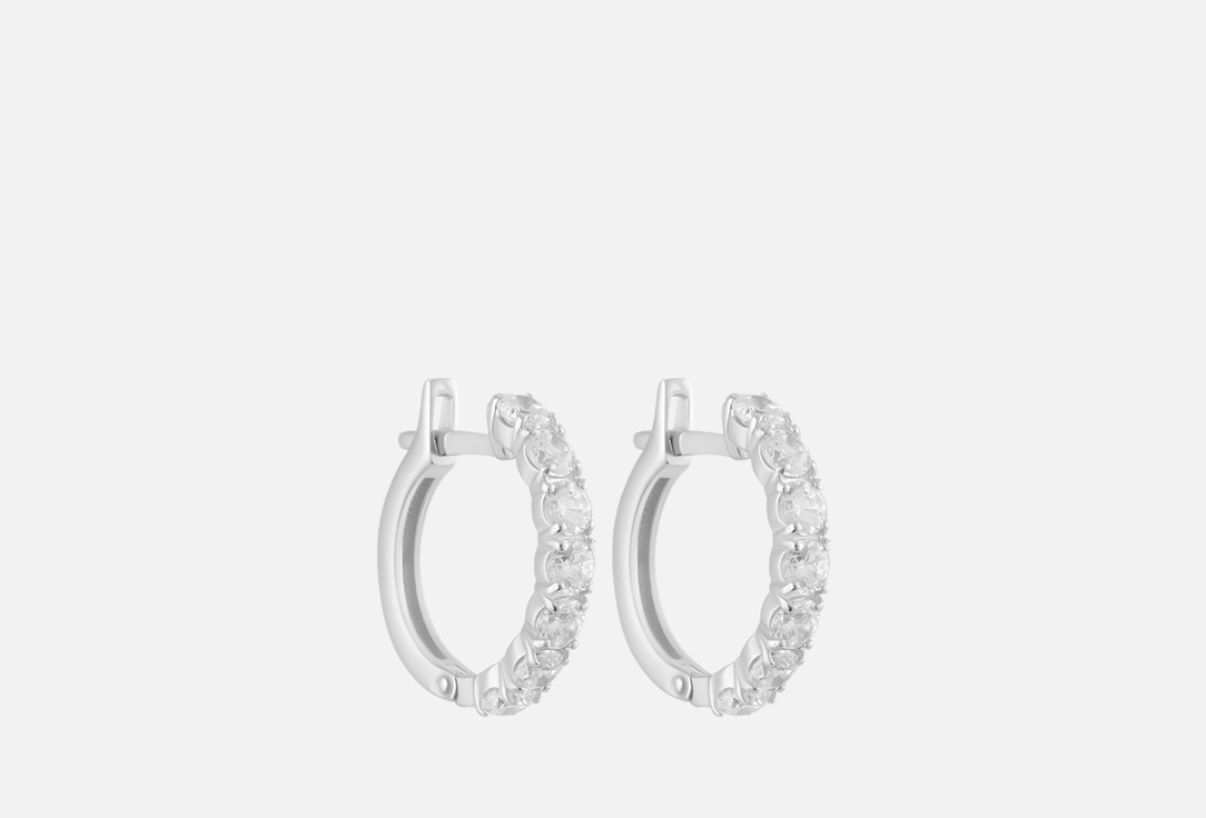 Изображение товара Серьги серебряные Алькор cubic zirconia