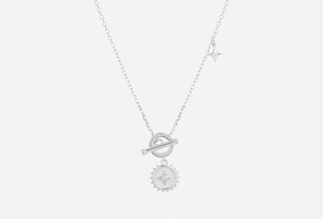 Изображение товара Колье серебряное Алькор cubic zirconia