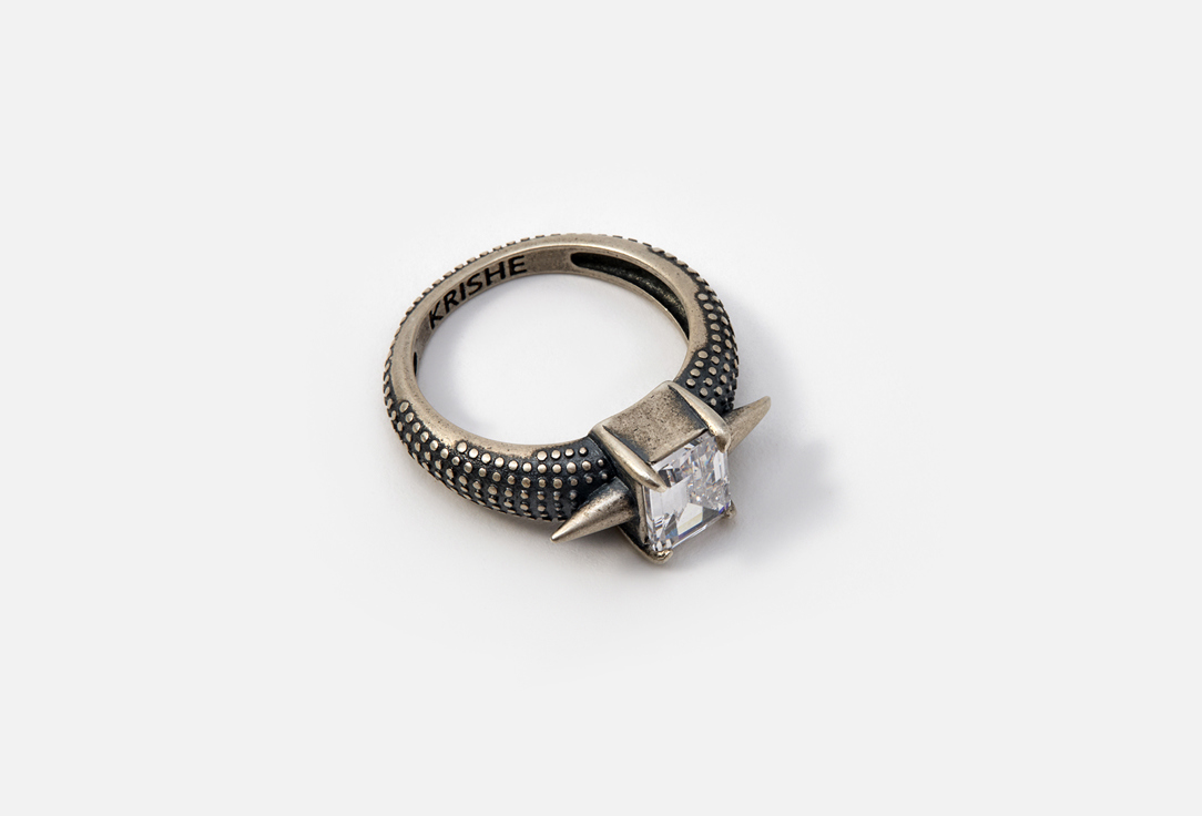 

Кольцо серебряное KRISHE, Sparkling wave 16 мл