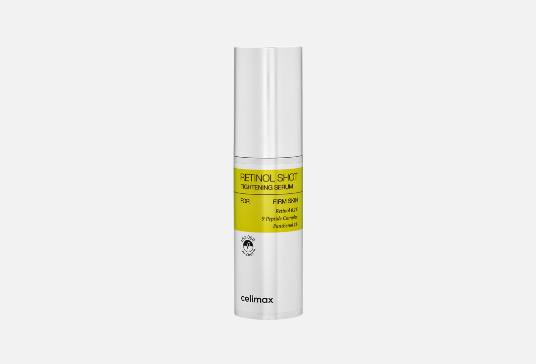 

Сыворотка для лица CELIMAX, RETINOL SHOT TIGHTENING SERUM 30 мл