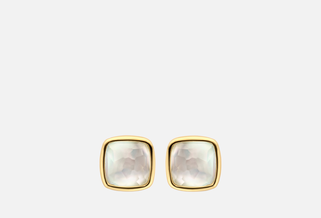 Изображение товара Серьги серебряные Ti Sento Cushon перламутр золото