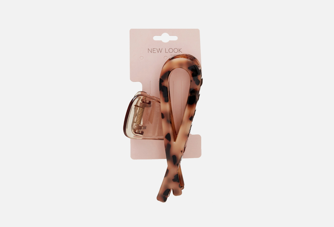 Изображение товара Краб для волос New Look 10103 Бежево-черный