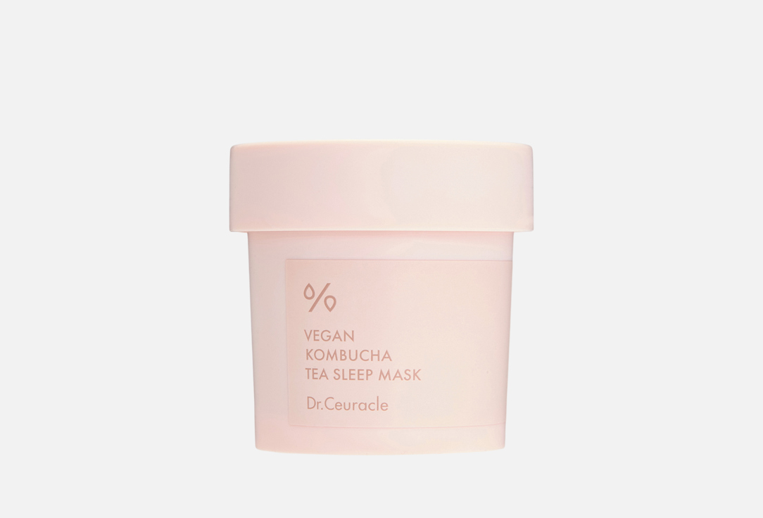 Веганская ночная маска для лица DR. CEURACLE Vegan Kombucha Tea Sleep Mask  100 г