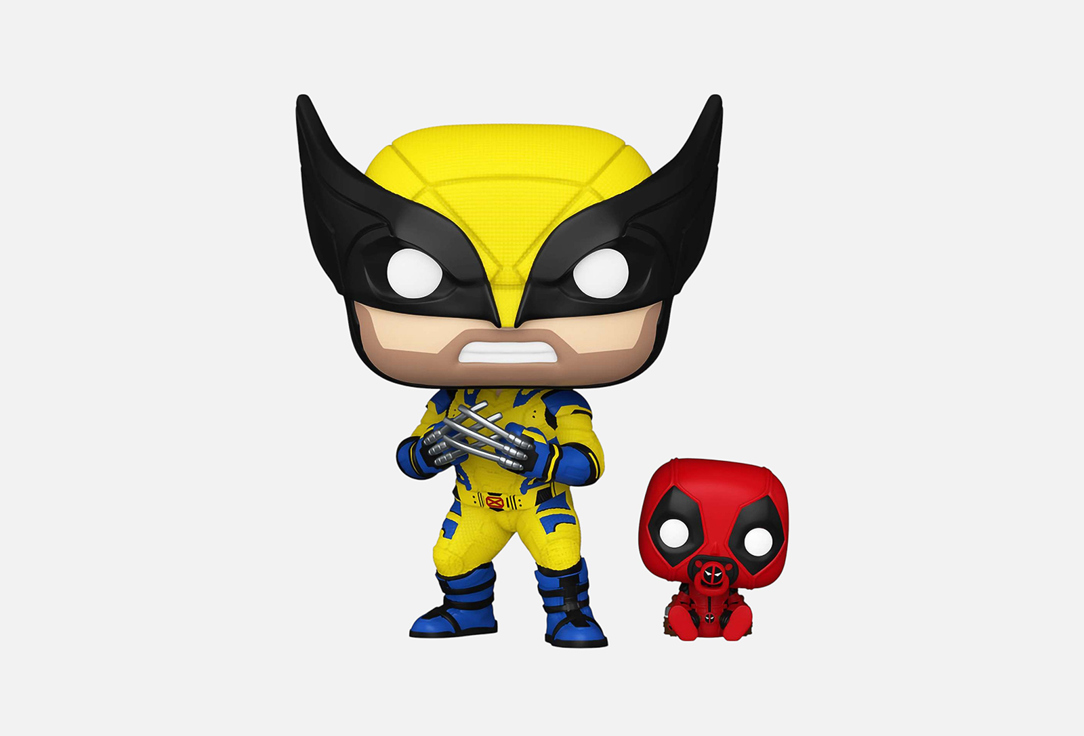 Фигурка FUNKO POP! Bobble Marvel Deadpool 3 Wolverine with Babypool 1 шт