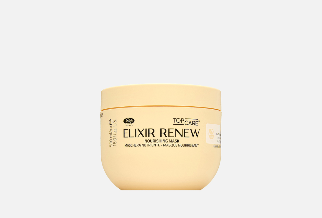 Восстанавливающая маска для волос LISAP MILANO Elexir Renew 500 мл