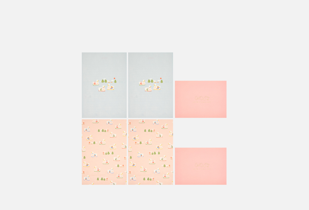 Изображение товара Конверт и бумага для письма Dailylike My buddy 01 Duck boat набор 2+4 листа корея