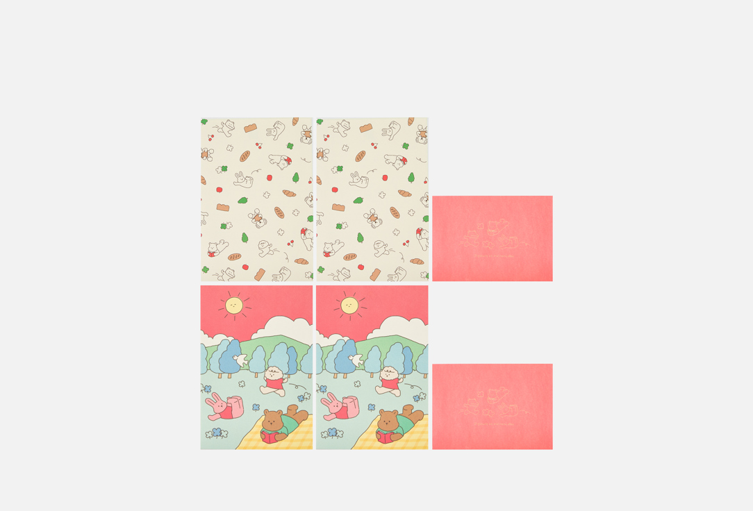 Изображение товара Конверт с бумагой для письма Dailylike My buddy 07 Fresh moring