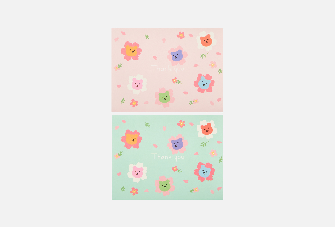 Изображение товара Складная открытка Dailylike Jelly bear 03 Thank you