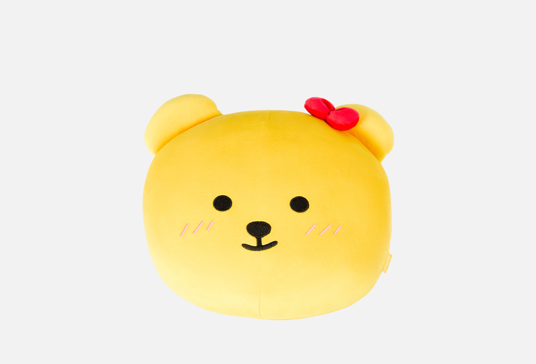 

Подушка DAILYLIKE, Jelly bear face cushion 01 Mango 1 шт