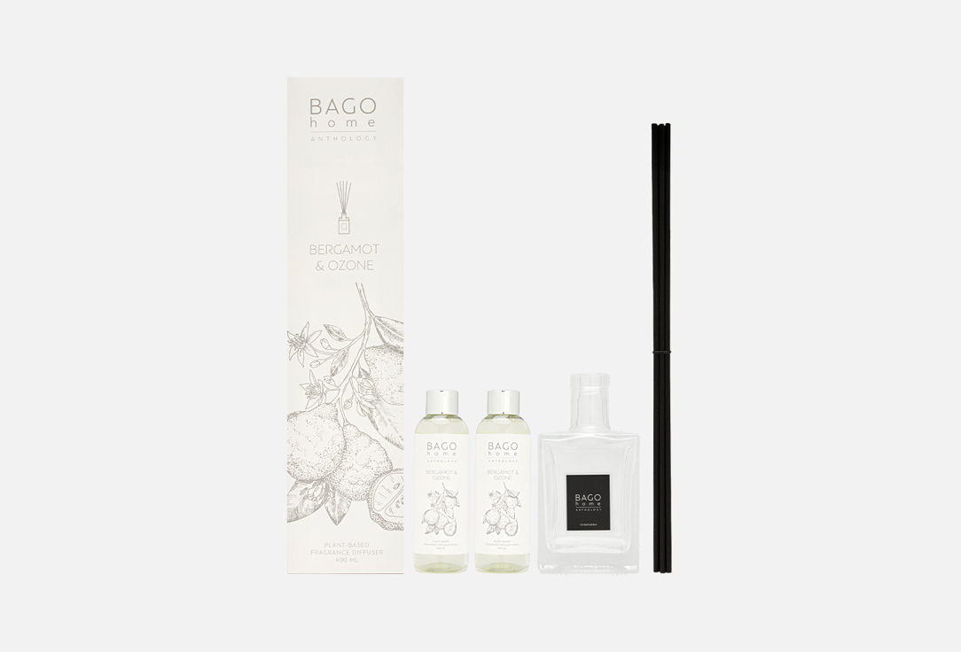 Изображение товара Аромадиффузор BAGO home Бергамот и озон