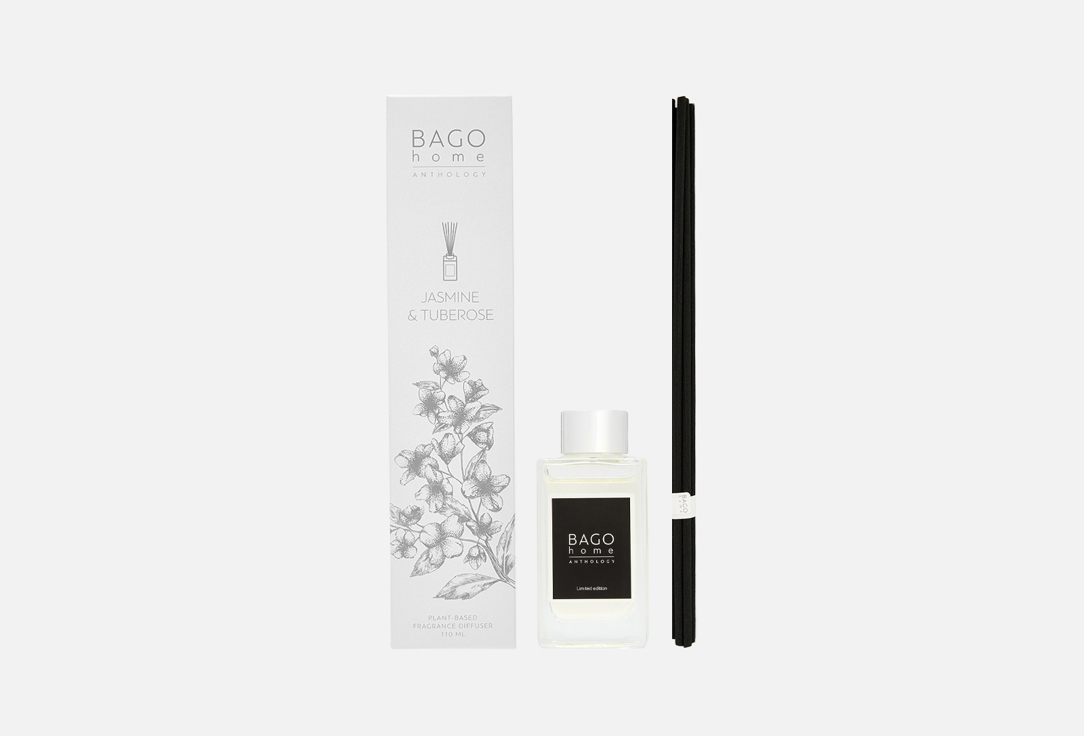 Изображение товара Аромадиффузор BAGO home Жасмин и тубероза