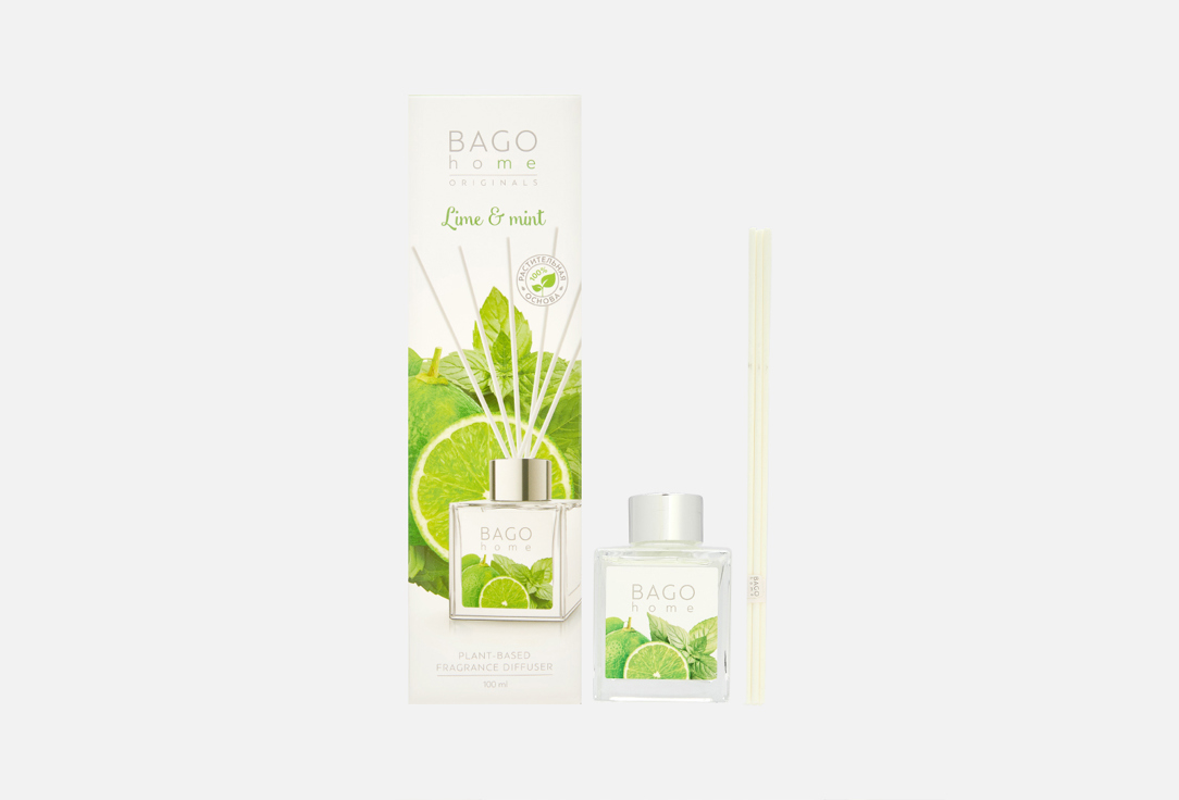 Изображение товара Аромадиффузор BAGO home Мята и лайм