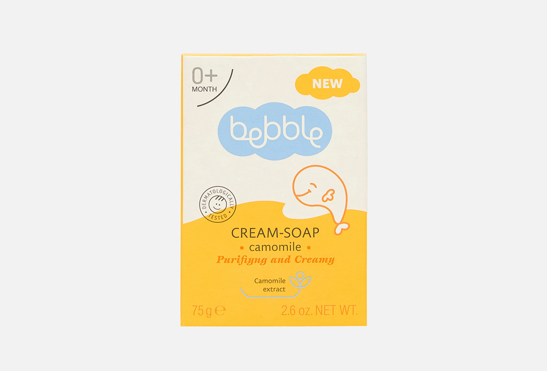 Изображение товара Детское крем-мыло твердое Bebble Camomile