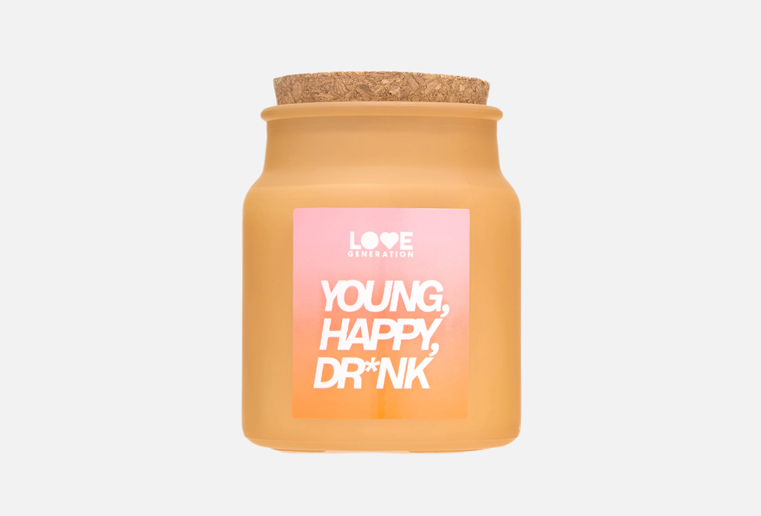 

Свеча для дома LOVE GENERATION, Young, Happy, Dr*nk 152 г